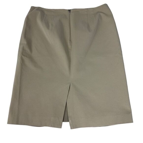 Talbots Light Tan Straight Skirt size 10 - Picture 2 of 8